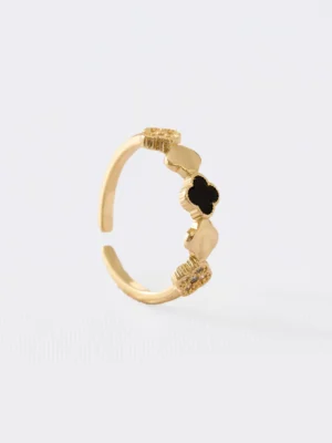 Anillo Duality Clover Ajustable