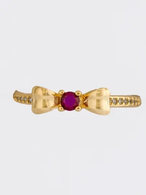 Anillo Scarlet Enchanted Ajustable + Empaque