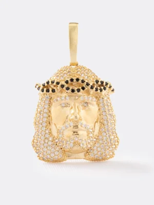 D Rostro Swarovski Negro