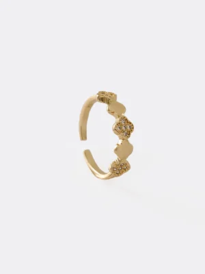 Anillo Mini Clover Ajustable