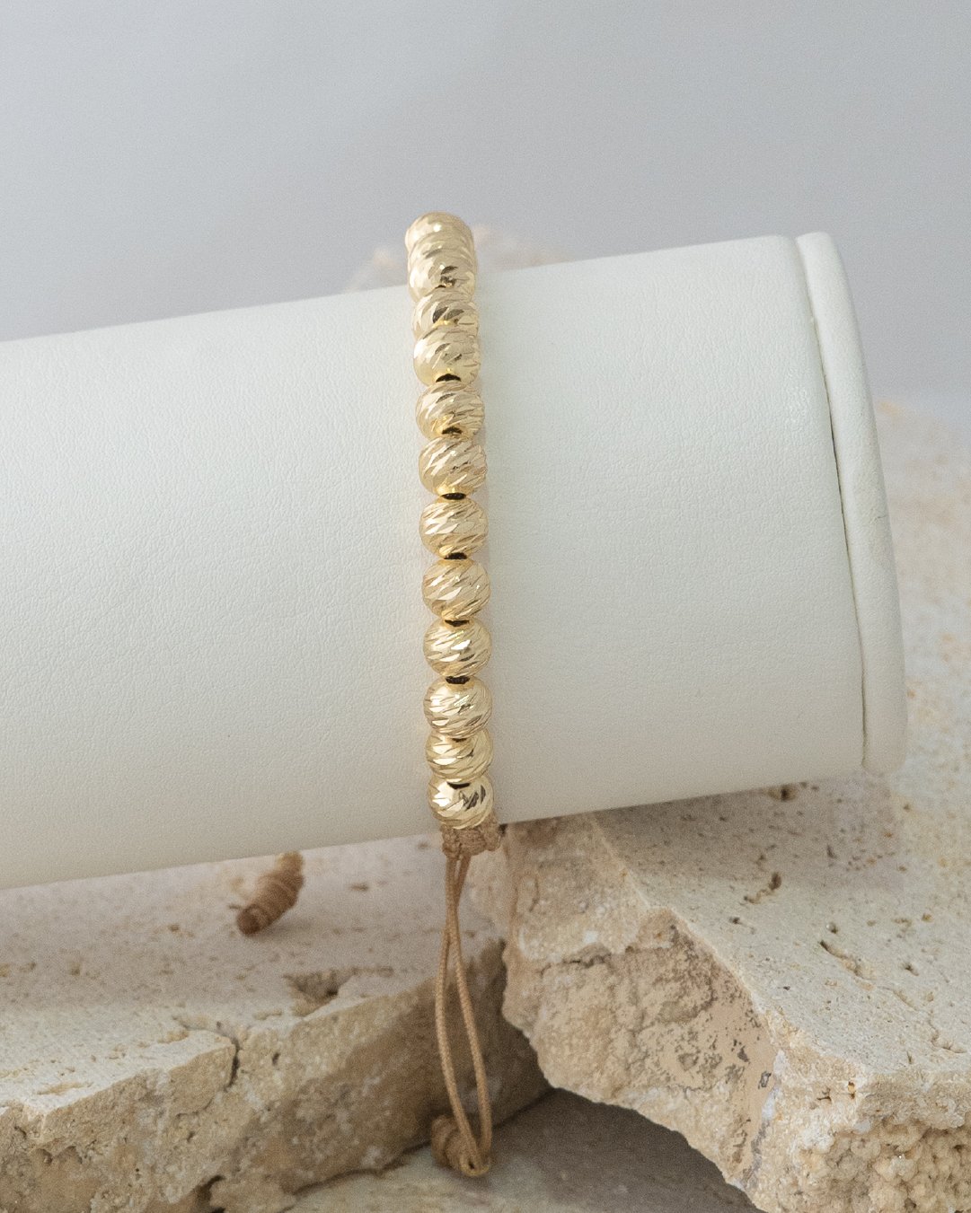 Manilla en balin diamantado italy x20 6mm, macramé - Image 2