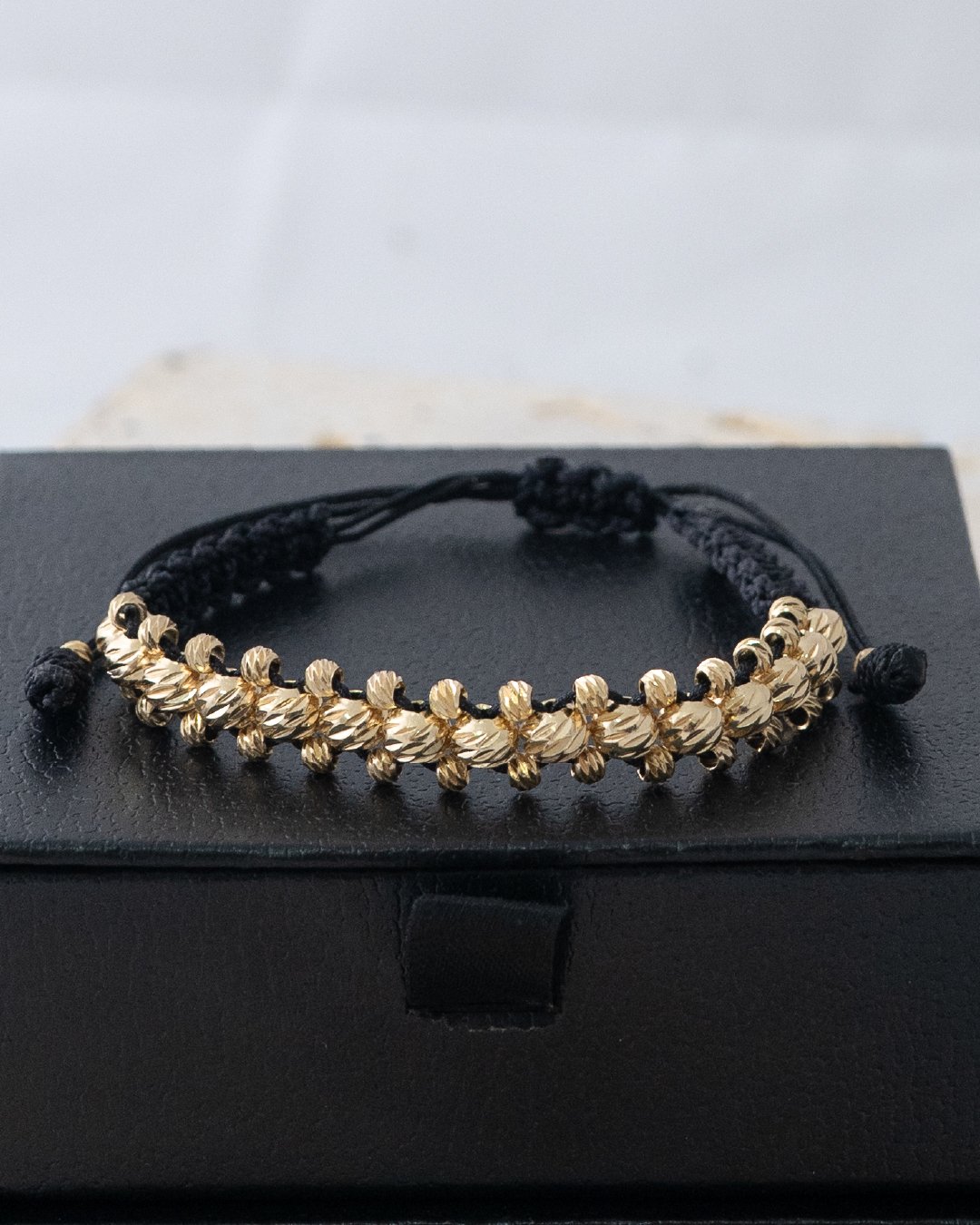 Manilla en balin diamantado italy x15 5mm y x30 3mm, tres carriles - Image 4