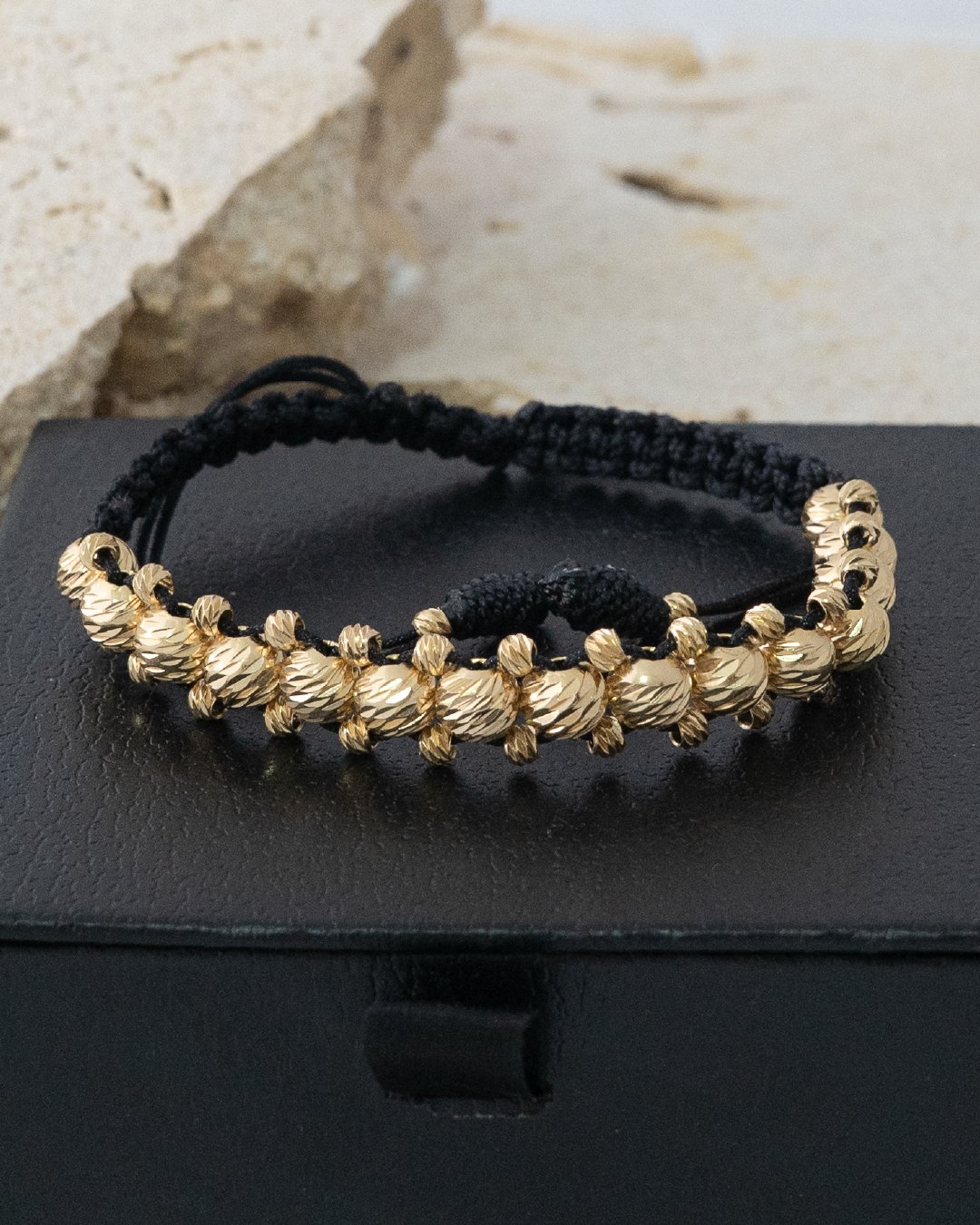 Manilla en balin diamantado italy x15 6mm y x30 3mm, tres carriles - Image 4