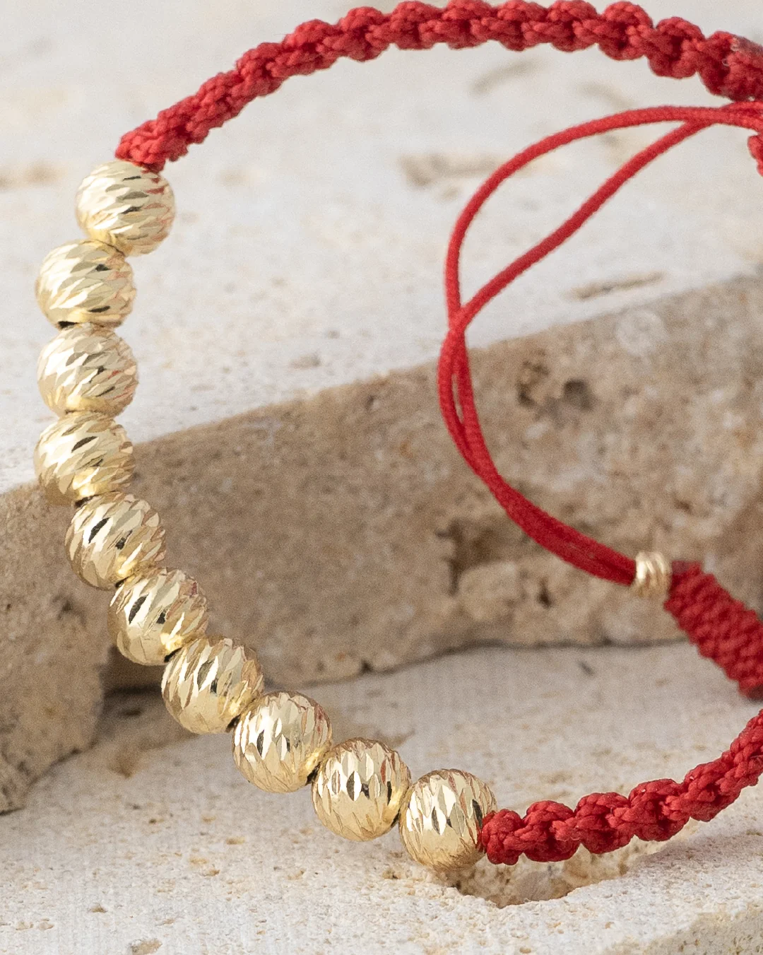 Manilla en balin diamantado italy x10 6mm, macramé - Image 3